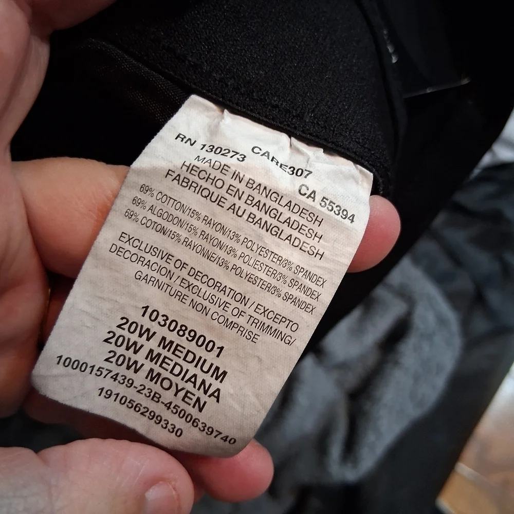 Leggings Depot Black Medium Shapewear - Picture 5 of 5
